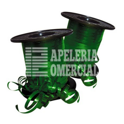 MERCERIA LISTON CURLING METALICO C. VERDE